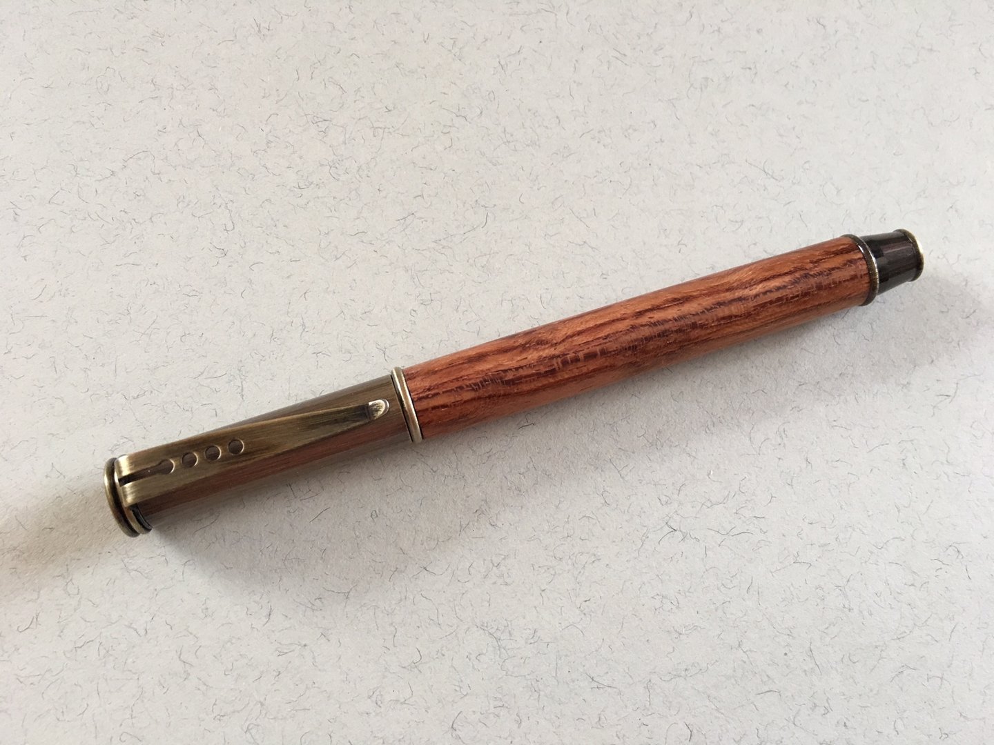 Kugelschreiber "Eddy" mit Klickkappe – Antik Bronze